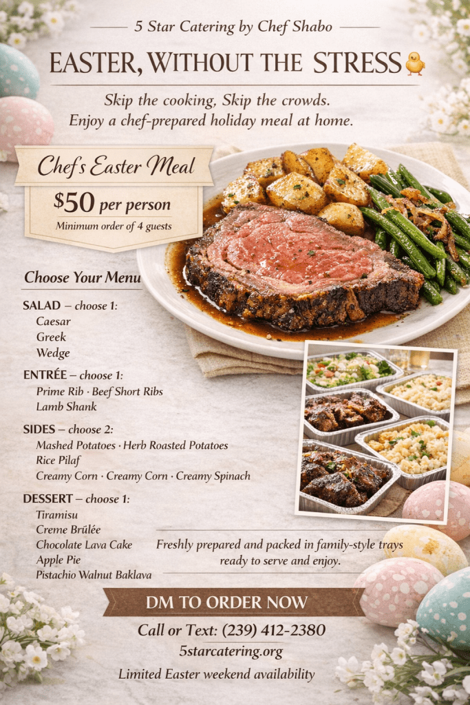 Easter special Naples florida